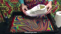 Ebru Sanatı ile Ayakkabı Boyama