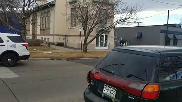 Two officers injured after reports of shots fired in downtown Denver