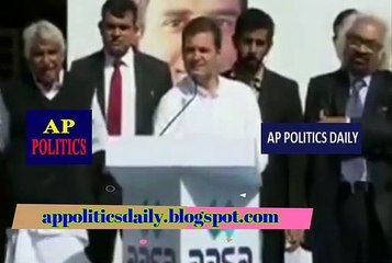 Rahul Gandhi Comments on AP Special Status in Dubai - AP Politics Daily