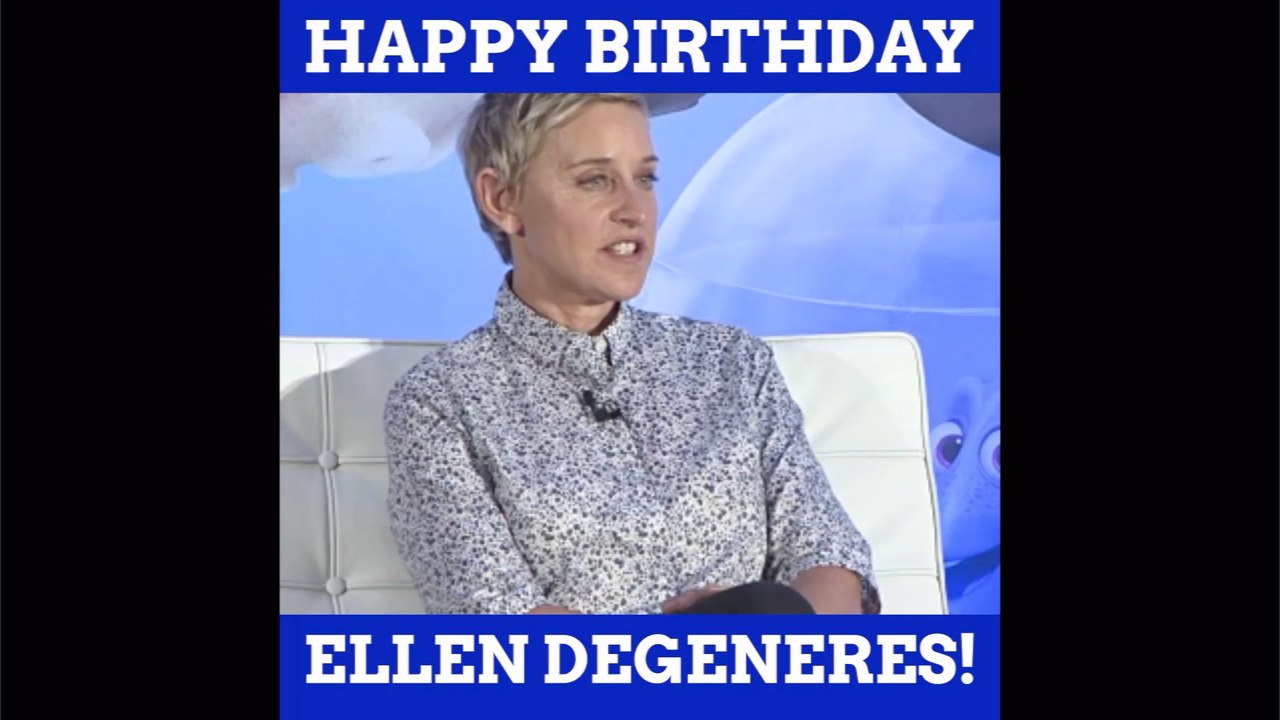 Happy Birthday, Ellen!