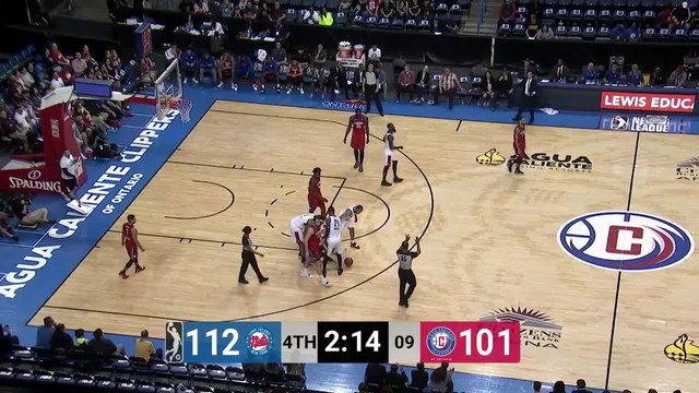 Shannon Scott with 5 Steals vs. Agua Caliente Clippers