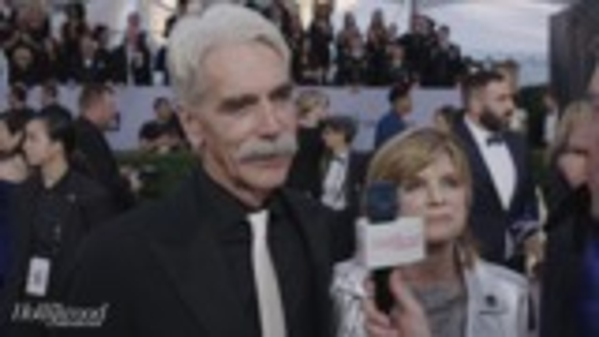 ⁣Sam Elliott of 'A Star is Born' on SAG Awards Red Carpet 2019