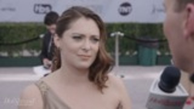 Rachel Bloom on SAG Awards Red Carpet 2019