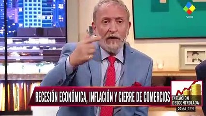 Tenso momento entre Edi Zunino y Martín Tetaz por la economía