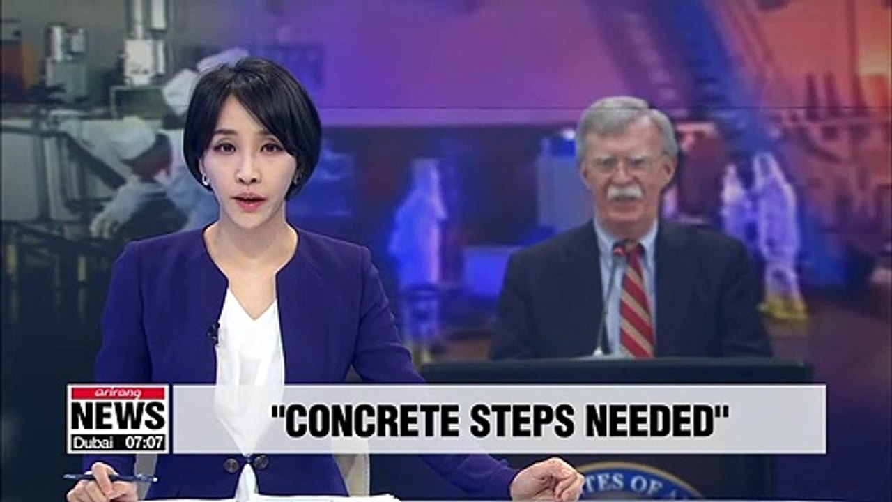 U.S. needs "significant sign" that North Korea is willing to give up nuclear weapons: Bolton