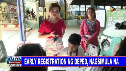 Early registration ng DepEd, nagsimula na