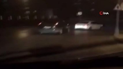 İstanbul - Özel)trafikte İkili Maganda Terörü Kamerada