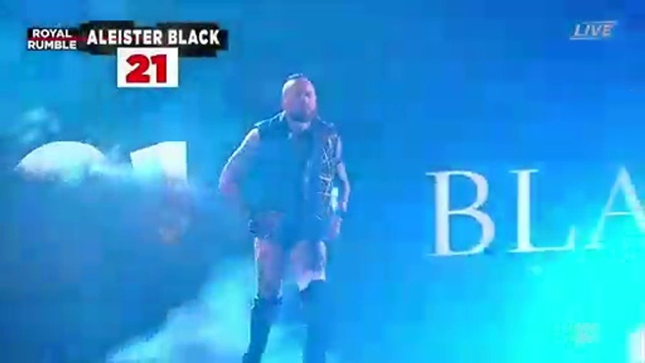Aliester Black Royal Rumble debut