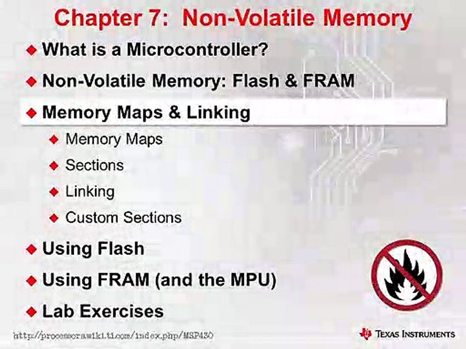 TI Msp430 Design Workshop Flash an Fram