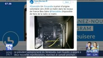 La station de radio France Bleu Isère incendiée à Grenoble