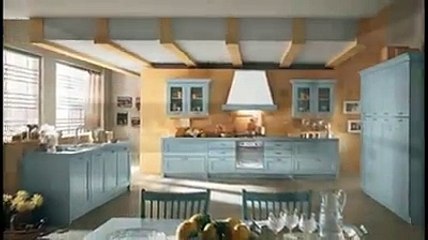 En şık country mutfak dolapları modelleri