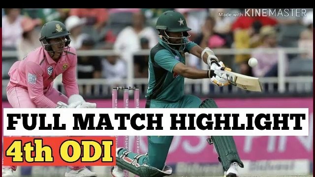 Pakistan vs South Africa 4th ODI highlight live cricket analysis
