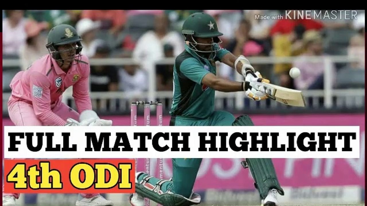 Pakistan vs South Africa 4th ODI highlight live cricket analysis