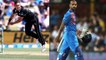 India Vs New Zealand 3rd ODI:  Shikhar Dhawan departs for 28, 1st wicket for Kiwis  | वनइंडिया हिंदी