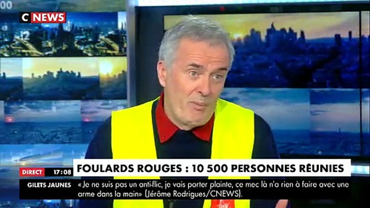 La colère d'un Gilet Jaune qui accuse la Préfecture d'avoir gonflé les chiffres des manifestants "Foulards Rouges"