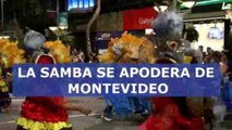 El carnaval de Montevídeo se inunda de música, color y mucho baile