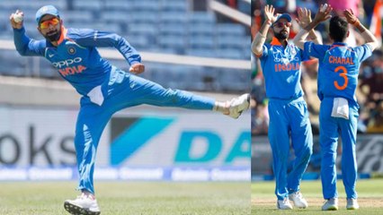 Ind Vs NZ 3rd ODI: Virat Kohli's Brilliant display in field attracts everyone | वनइंडिया हिंदी