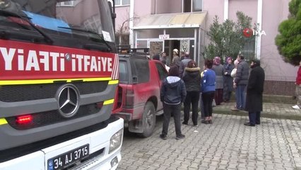 Bahçeşehir'de Bir Binanın Giriş Katında Çıkan Yangında Bir Kişi Hayatını Kaybetti.