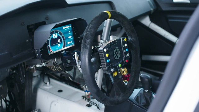 The new Volkswagen Golf GTI TCR Racing Car Interior Design