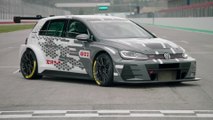 The new Volkswagen Golf GTI TCR Racing Car Exterior Design