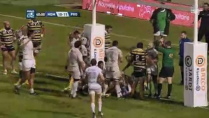 Résumé Mont-De-Marsan / Provence Rugby