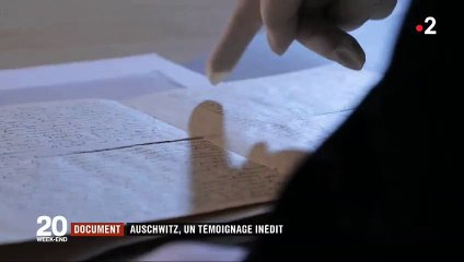 L'incroyable témoignage inédit dans les camps de la mort d'Auschwitz, rédigé en français retrouvé - Regardez