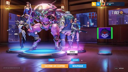 Overwatch | Ouverture de 45 CAISSES épique Loot !