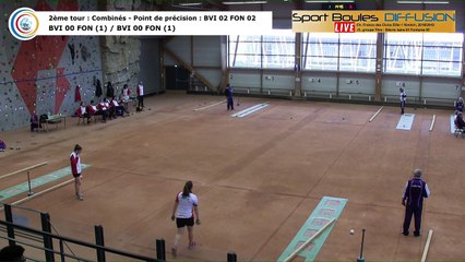 Second tour, point de precision, France Club Elite 1 Féminin, J3 groupe Titre,  Bievre Isère contre Fontaine,  saison 2018/2019