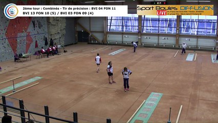 Second tour, premier tir de precision, France Club Elite 1 Féminin, J3 groupe Titre,  Bievre Isère contre Fontaine,  saison 2018/2019