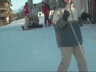 Montage des vidéos du ski