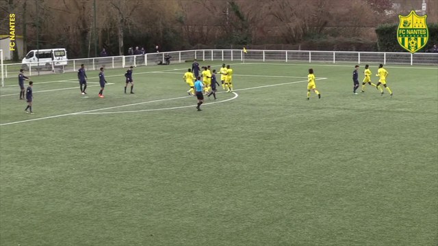 U19. Les buts de FC Nantes - Pau FC (4-1)