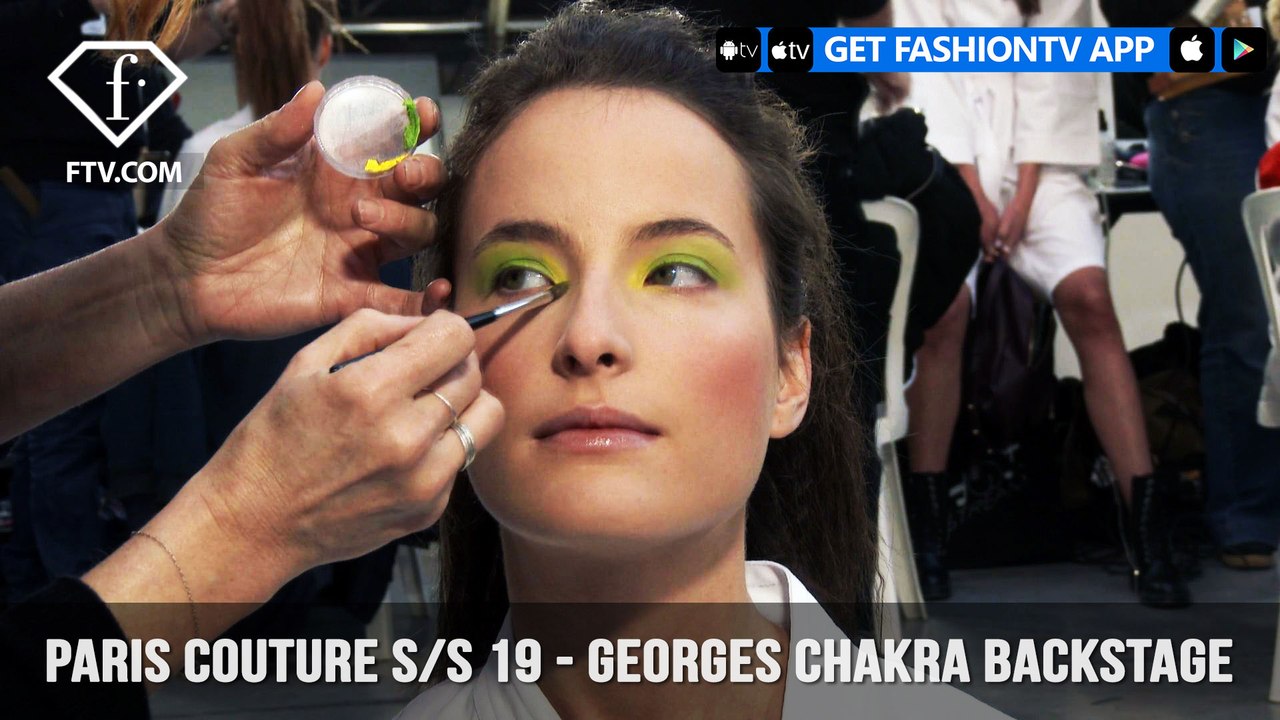 Georges Chakra Backstage Paris Couture Spring/Summer 2019 | FashionTV | FTV