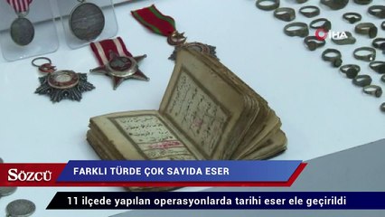 Descargar video: İstanbul’da binlerce tarihi eser ele geçirildi