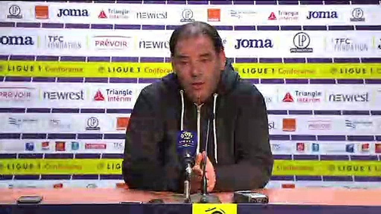 #TFCSCO : La réaction de S. Moulin en conférence de presse