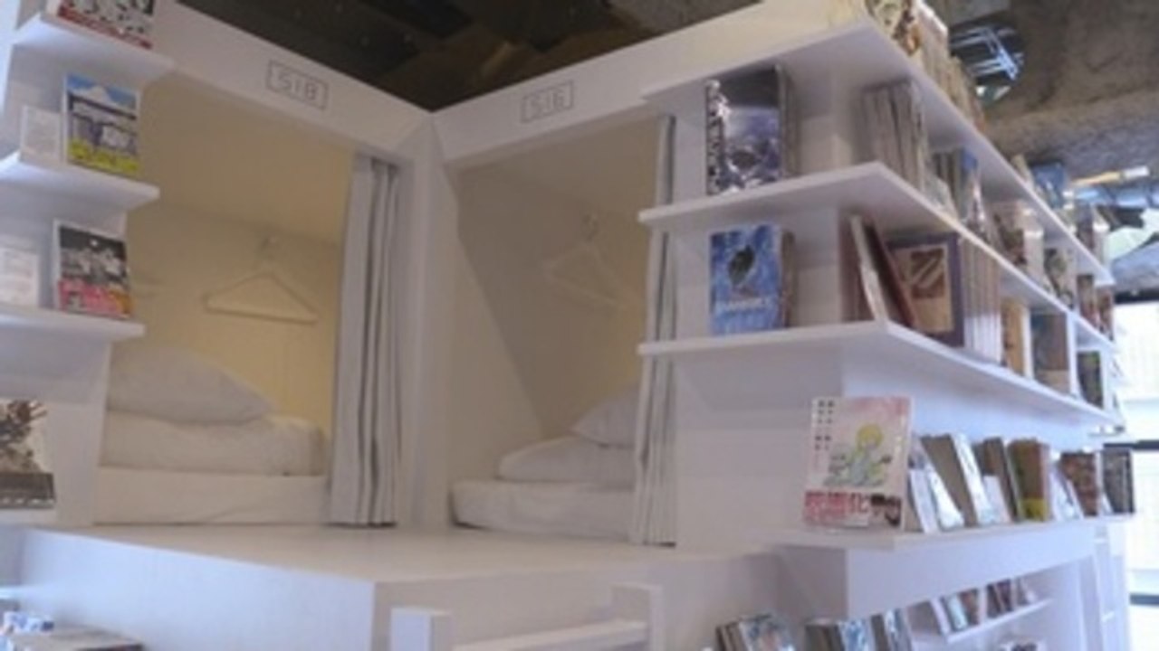 Manga Art, el hotel japonés que quiere hacerte trasnochar leyendo historietas