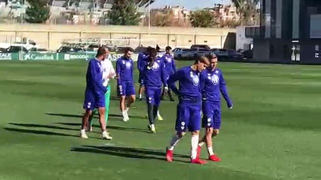 Entrenamiento del Real Betis (28/01/2019)