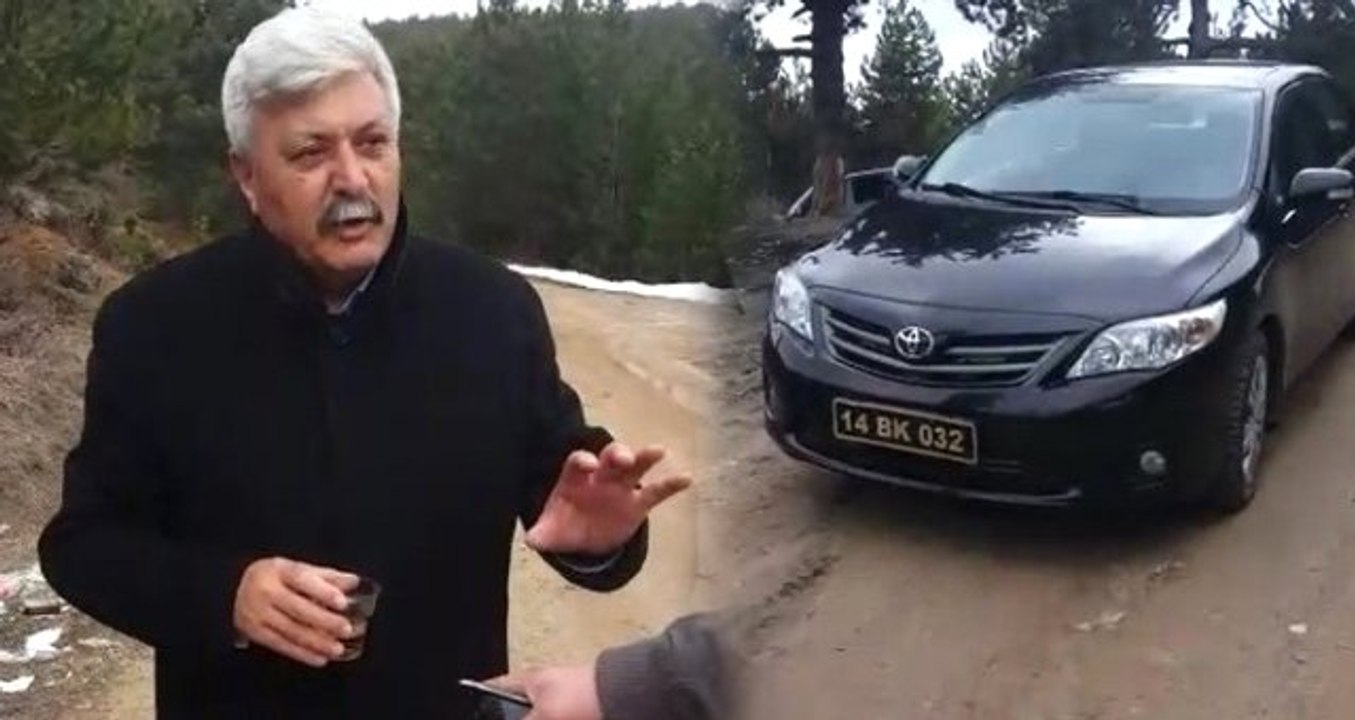 Makam Aracıyla Ormanda Alkol Alan CHP'li Belediye Başkanı'na, Vatandaşlar Tepki Gösterdi