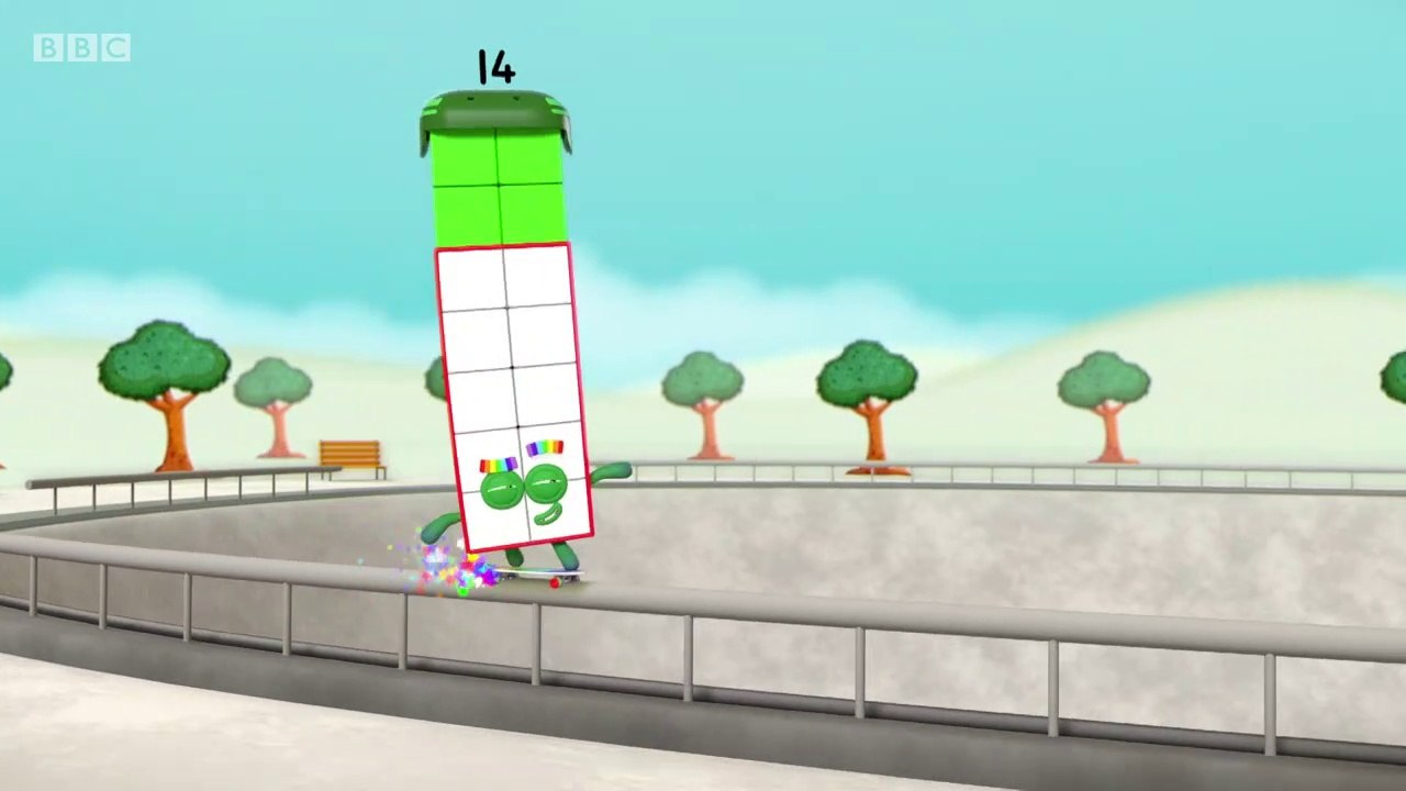 Numberblocks Fourteen S03E27 (2019) Learn to Count