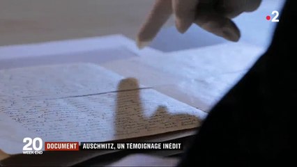 L'incroyable témoignage inédit dans les camps de la mort d'Auschwitz, rédigé en français retrouvé