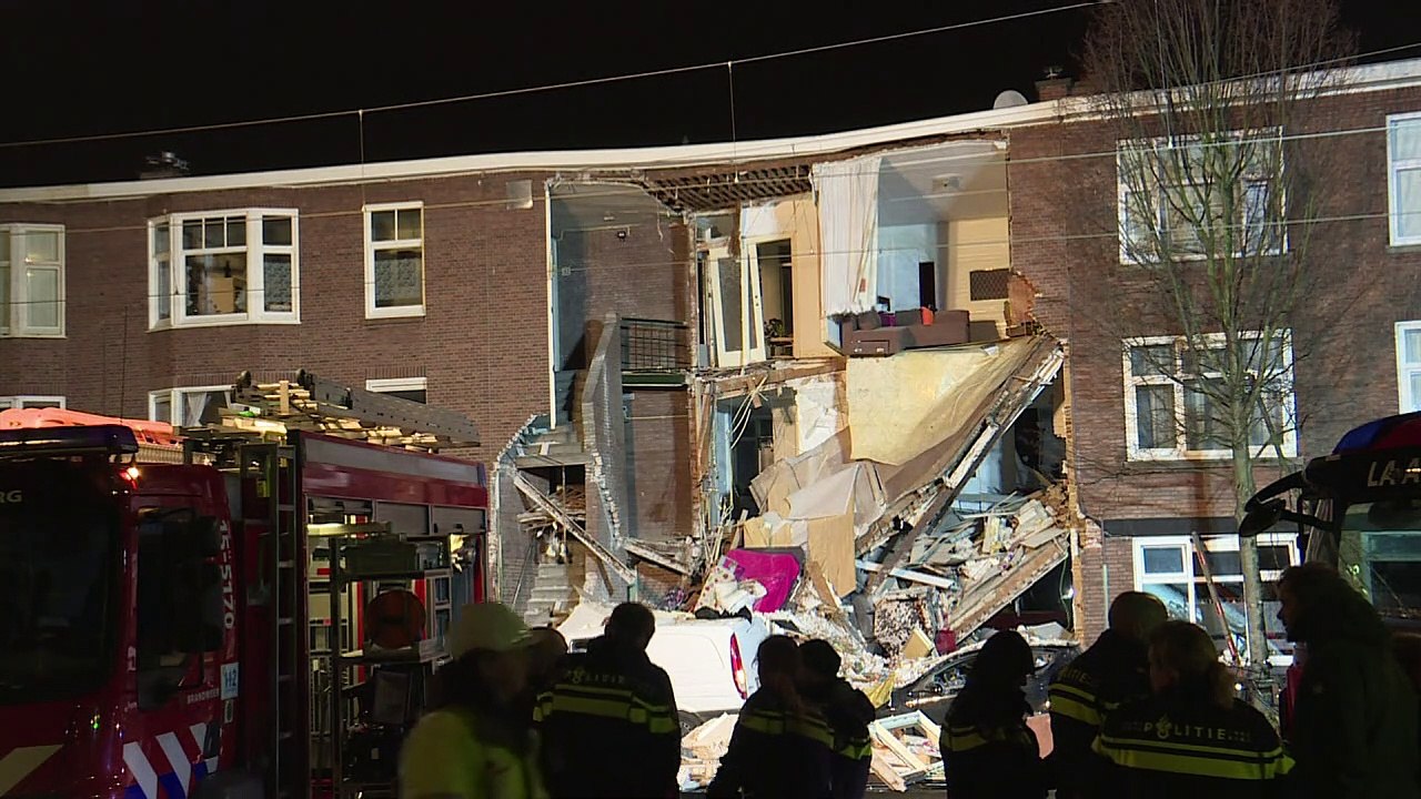 Verletzte bei Hauseinsturz in Den Haag