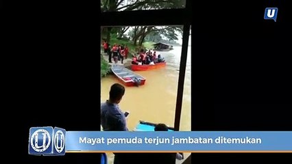 Mayat pemuda terjun jambatan ditemukan