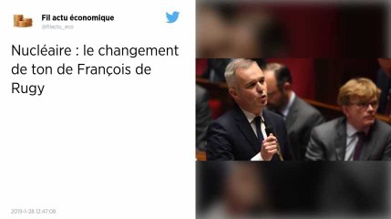 François de Rugy souligne le « rôle important » du nucléaire pour la France