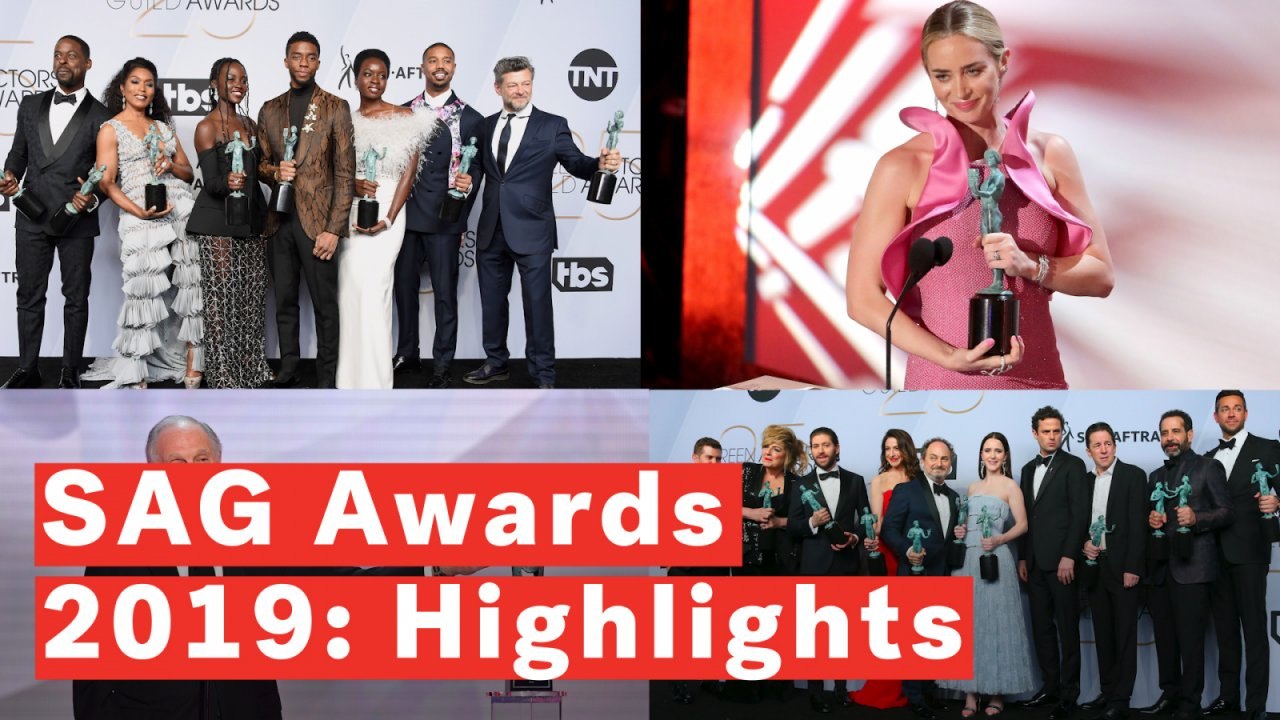 SAG Awards 2019 Highlights As Black Panther Makes History