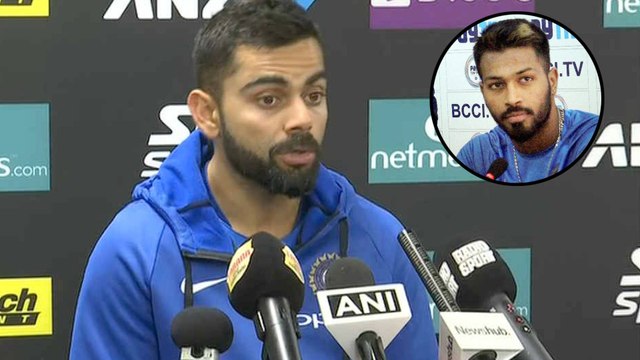 India Vs New Zealand : Virat Kohli Praises Hardik Pandya’s Bowling,Says Happy To Have Him Back