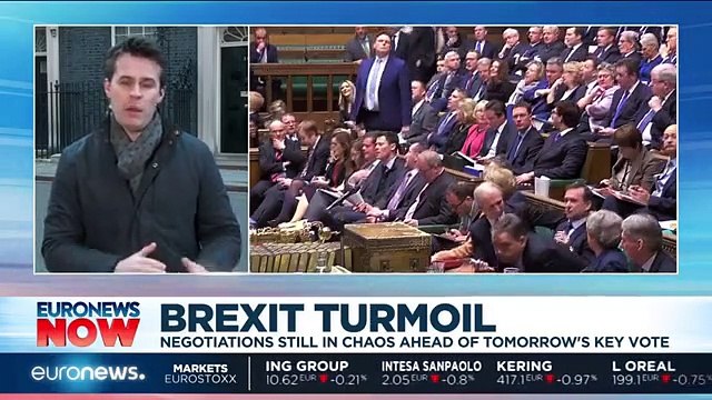 UK's Brexit negotiations still in chaos ahead of tomorrow's key vote _ #Euronews