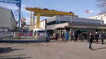 Tuzla'daki gemi yangınıyla ilgili açıklama