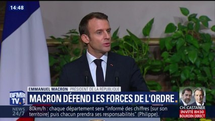 Macron sur la crise des gilets jaunes: "Je déplore que 11 de nos concitoyens Français aient perdu la vie pendant cette crise"