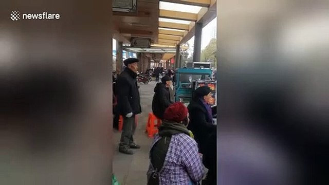 Electric car owner installs extra lock on charging socket to deter robbers