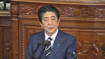 아베 첫 국회 연설...韓 사실상 언급 안 해 / YTN