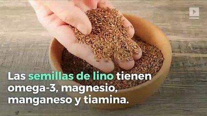 6 semillas saludables para agregar a tu dieta